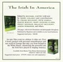 CD insert for "The Irish in America", US